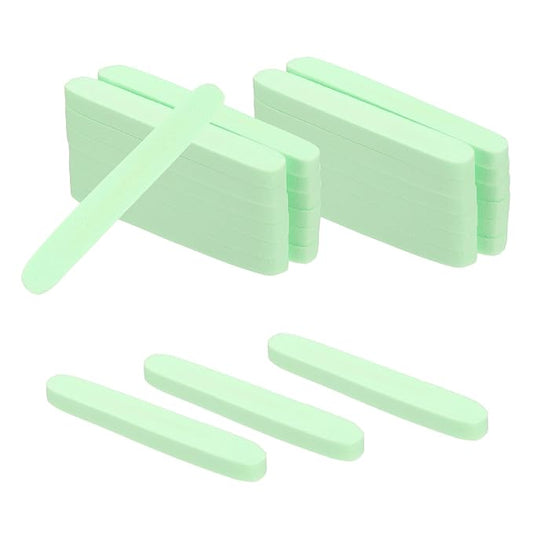 uxcell 120 Count Compressed Facial Sponges Round Face Cleansing Sponges Pads for Daily Skincare Routines at Home, Kitchen(Green)