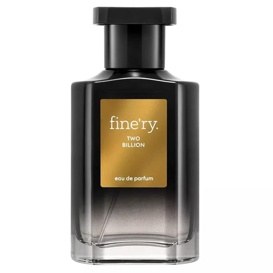 Finery TWO BILLION Men's Eau De Parfum | Men's Eau De Cologne, 2 fl oz | With Makeup Remover Pads Gift