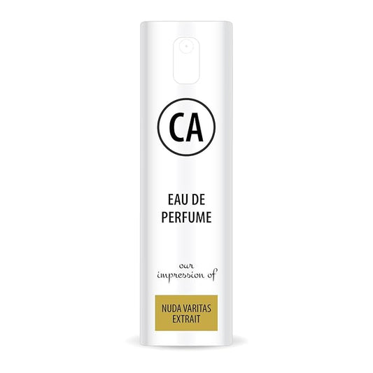 CA Perfume Impression of Nuda Veritas Extrait Unisex Eau De Parfum Floral Scent Long Lasting Unisex Fragrance Travel Size TSA Ready for Day and Night Wear 0.33 Fl Oz 10ml