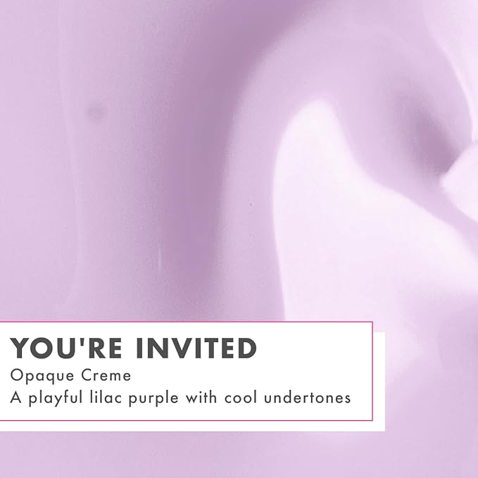 Olive & June Gel Polish | UV LED Nail Lamp Needed | Long Lasting Formula | Up to 21 Days of Wear | Damage-Free Removal | Salon-Quality Manicure, Pedicure at Home | You're Invited | Lilac