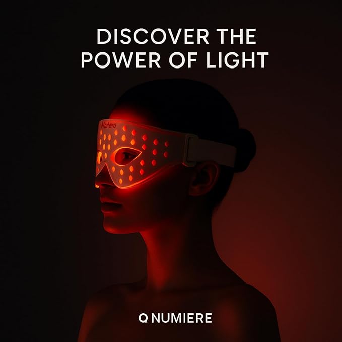 Lumina NRG Under-Eye LED Light Therapy Device for Dark Circles, Puffiness, Wrinkles & Fine Lines, Revitalize Skin, Massager for Eyelift & Skincare, Revive Kit For Eye Bags – Unisex, 1 Size