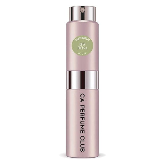 CA Perfume Impression of Deep Freesia for Women Floral Scent Long Lasting Perfumes for Women Eau De Parfum Travel Size Refillable Atomizer Spray 0.27 Fl Oz 8ml