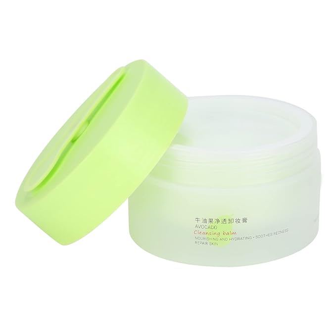 Makeup Remover Cleansing Balm Cream Cleanser Cleansing Cream Gentle Moisturizing 10 Seconds Quick Remover with Magnetic Digging Spoon for Facial Blackhead Removal