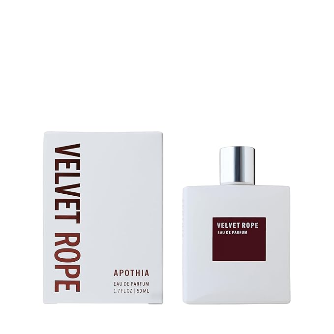 APOTHIA - Velvet Rope Eau de Parfum | Vanilla Martini & Jasmine | Award Winning Fragrance | Premium Ingredients | Long Lasting Scent| 1.7 oz | 50 ml | Luxury Quality | Elegant Glass Bottle