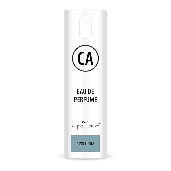 CA Perfume Impression of Apollonia Unisex Eau De Parfum Floral Scent Long Lasting Unisex Fragrance Travel Size TSA Ready for Day and Night Wear 0.33 Fl Oz 10ml