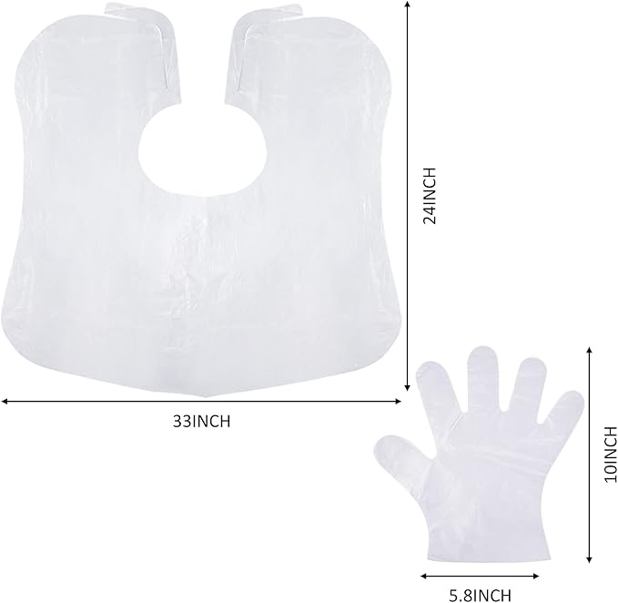 3 Sets Hair Coloring Kit, Includes 3 Pcs of PVC Hair Coloring Caps with 3 Pcs Styling Tools, 3 Pcs Disposable Hair Dye Shawl, 3 Pairs Gloves, 3 Pc Dye Brushes for Dyeing Hair (Pink)