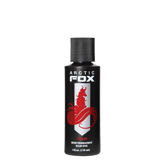 ARCTIC FOX Vegan and Cruelty-Free Semi-Permanent Hair Color Dye (4 Fl Oz, POISON)