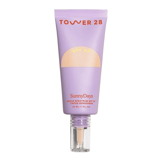 Tower 28 Beauty SunnyDays SPF 30 Tinted Sunscreen Foundation 13 La Cienega