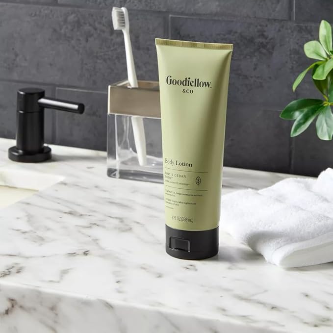 Goodfellow & Co Body Lotion - Moroccan Mint and Cedar Scent - 8 fl oz (Bundle of 3)