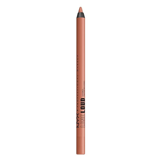 NYX PROFESSIONAL MAKEUP Line Loud Lip Liner, Longwear and Pigmented Lip Pencil with Jojoba Oil & Vitamin E - Daring Damsel (Light Warm Peach Nude)