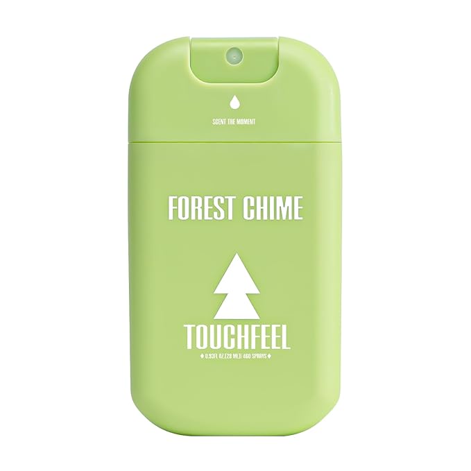 Power Mist Hand Sanitizer Spray, Scented Hydrating Hand Sanitizers Travel Size Refillable, Pocket Portable 1-Pack (Forest Chime) 0.93Fl Oz 460-Sprays Each
