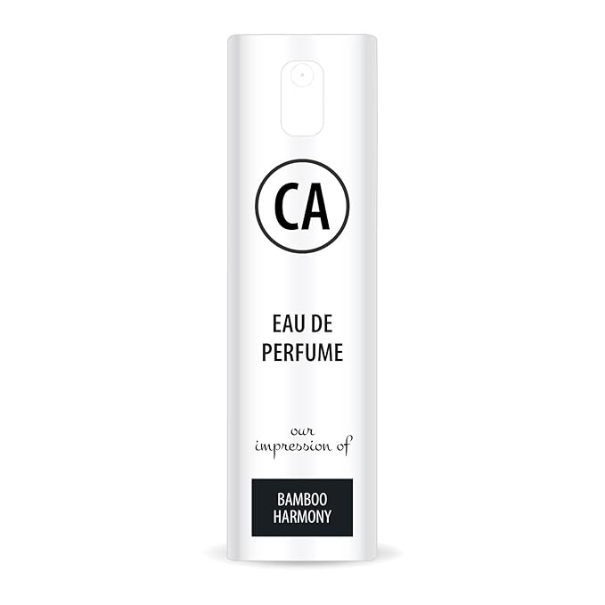 CA Perfume Impression of Bamboo Harmony Unisex Eau De Parfum Citrus Aromatic Scent Long Lasting Unisex Fragrance Travel Size TSA Ready for Day and Night Wear 0.33 Fl Oz 10ml
