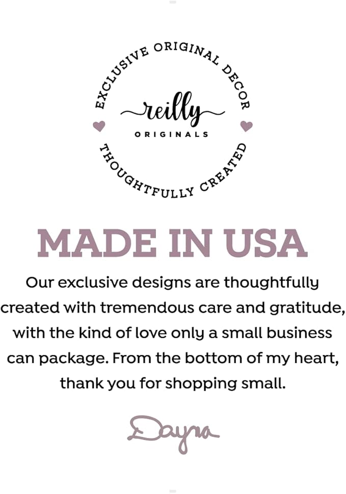 Reilly Originals 4x6 Inch Please Use Dark Towels for Removing Makeup Designer Sign ~ Ready to Stick, Lean or Frame