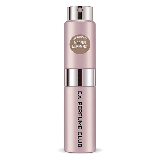 CA Perfume Impression of Modern Musement for Women Floral Woody Musk Scent Long Lasting Perfumes for Women Eau De Parfum Travel Size Refillable Atomizer Spray 0.27 Fl Oz 8ml