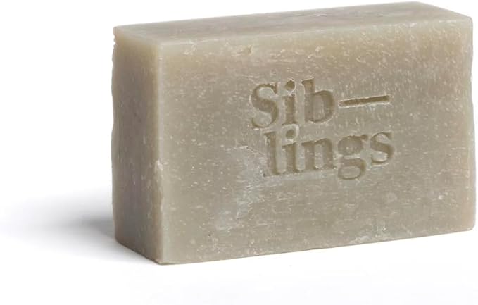 Siblings Essentials, Energizing Body Bar, Rejuvenating Body Bar Soap (Arctic Tides) Revitalize Dull Dry Skin, Natural Botanical and Essential Oils