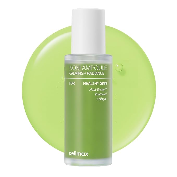celimax Noni Energy Ampoule 50ml | with Noni Extract, Hydrating, Moisturizing & Soothing Serum for Wrinkles & Fine Lines, Mild Ampoule For Face