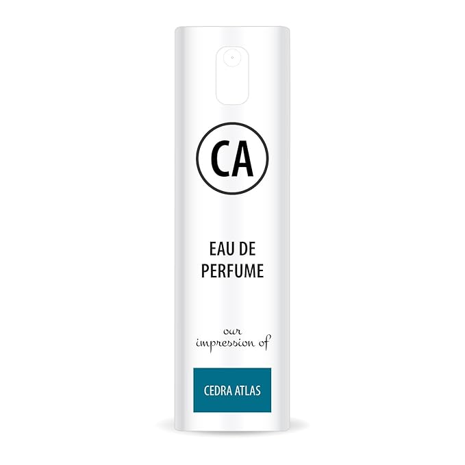 CA Perfume Impression of Cedre Atlas Unisex Eau De Parfum Woody Scent Long Lasting Unisex Fragrance Travel Size TSA Ready for Day and Night Wear 0.33 Fl Oz 10ml