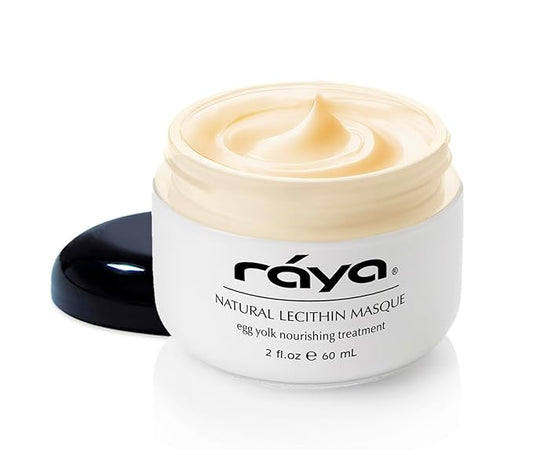 Raya Natural Lecithin Masque (601) | Nourishing Facial Treatment Mask for Dry and Combination Skin | Calms Inflammation and Minimizes Pores