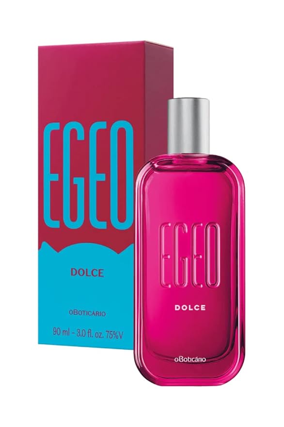 O BOTICARIO Egeo Dolce Eau de Toilette, Girls Long Lasting Perfume, Sweet & Fruity Perfumes for Women, 3 Ounce