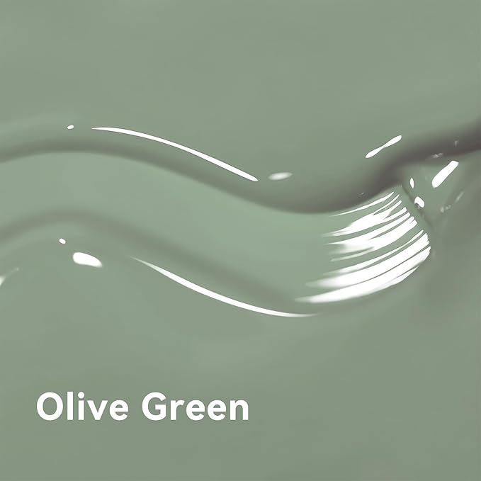 MAYCHAO 15ML Olive Green Gel Nail Polish 1Pc Sage Green Gel Polish Soak Off UV LED Nail Polish Nail Art Starter Manicure Salon DIY at Home, 0.5 OZ