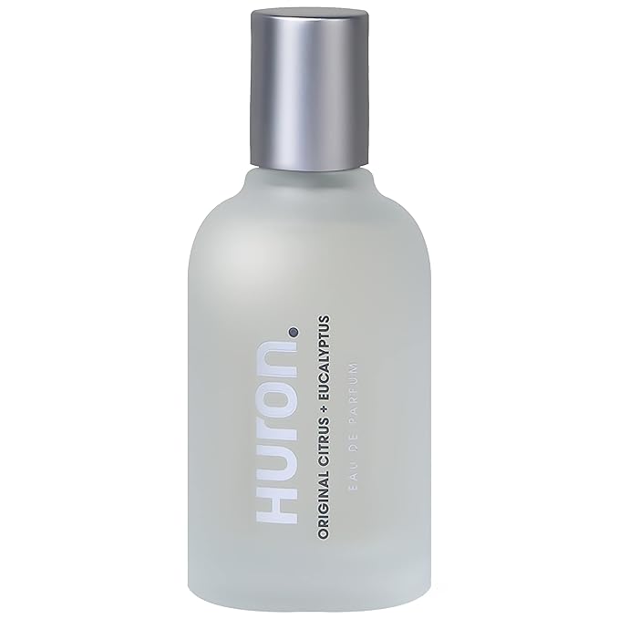 Huron Men’s Cologne - Eau de Parfum for Everyday Wear - Crisp & Invigorating Scent of Citrus, Eucalyptus, Mint & Aromatic Greens - Long Lasting - Safe, Clean Ingredients - 1.7 Fl. Oz.