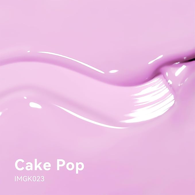 MAYCHAO 15ML Cake Pop Gel Nail Polish 1Pc Pop Pink Gel Polish Soak Off UV LED Nail Lamp Curing Needed for Nail Art Manicure Salon DIY at Home, 0.5 OZ