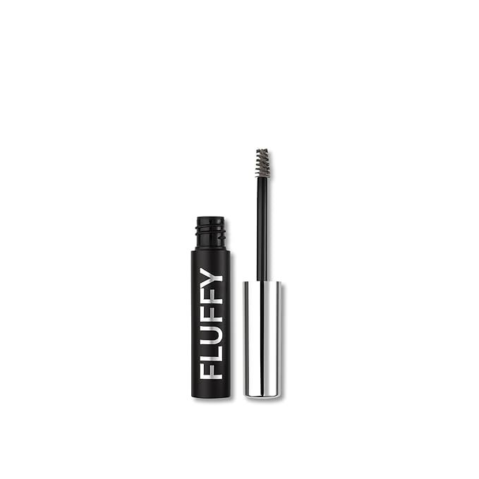 Wunderbrow Fluffy Brow Wax, Vegan and Cruelty-Free Eyebrow Wax With a Waterproof Long Lasting Hold, Enriched with Jojoba and Argan Oil (Taupe-Grey)