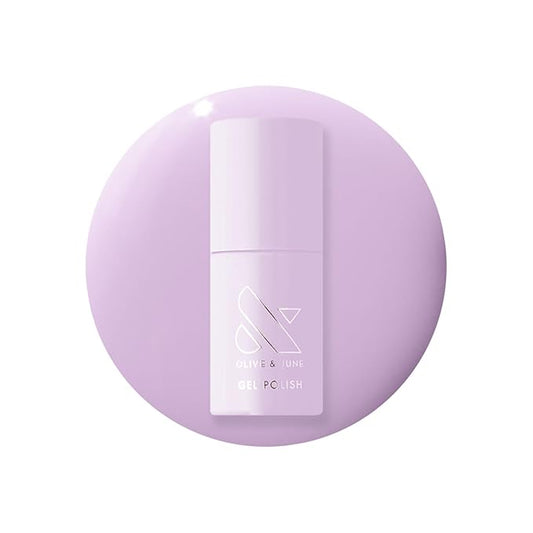 Olive & June Gel Polish | UV LED Nail Lamp Needed | Long Lasting Formula | Up to 21 Days of Wear | Damage-Free Removal | Salon-Quality Manicure, Pedicure at Home | You're Invited | Lilac