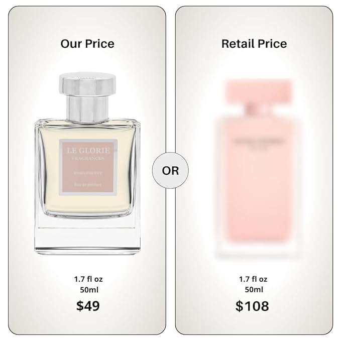 Inspired by N.Rodriguez For Her Eau de parfum, Roses For Her EDP, Long Lasting 12-14 Hours Perfume Spray for Women, All Skin Types, Cruelty Free - 1.7 fl oz 50ml