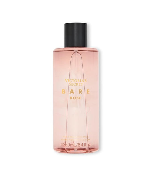 Victoria's Secret Bare Rose Fragrance Mist, Notes of Pear Skin, Rosa Centifolia & Sheer Woods, Body Spray for Women (8.4 oz)