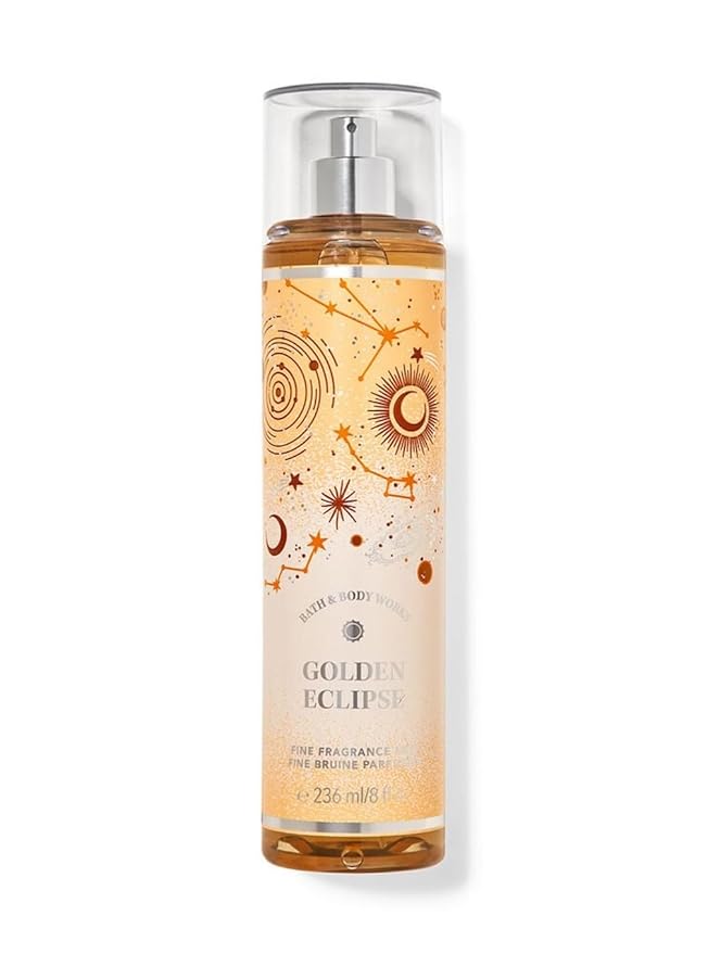 Bath & Body Works Fine Fragrance Body Spray Mist 8 fl oz / 236 mL (Golden Eclipse)