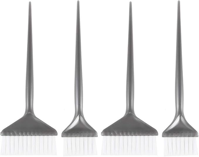 Gatuida Hair Dye Brush, 4PCS Hair Coloring Brush for Hair Dye, Hair Dye Brush to Apply Hair Color, Color For Hair Salon, Brush for Dyeing Hair, Colour Brush For Hair Coloring, Dye Tools
