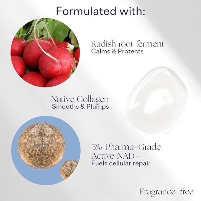 Active NAD+ Collagen Eye Masks - 5% Pharma-Grade NAD+ Advanced Liposomal Formula - Smoothing & Depuffing Eye Patches - Peptide-Enhanced Collagen Undereye Treatment for Hydration & Firmness