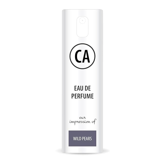 CA Perfume Impression of Wild Pears Unisex Eau De Parfum Aromatic Fruity Scent Long Lasting Unisex Fragrance Travel Size TSA Ready for Day and Night Wear 0.33 Fl Oz 10ml
