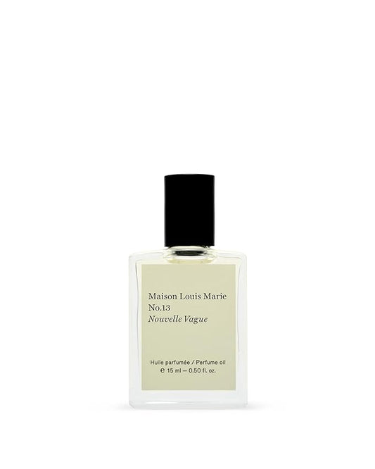 Maison Louis Marie - No.13 Nouvelle Vague Natural Roll-On Perfume Oil | Luxury Clean Beauty + Non-Toxic Fragrance (0.5 fl oz | 15 ml)