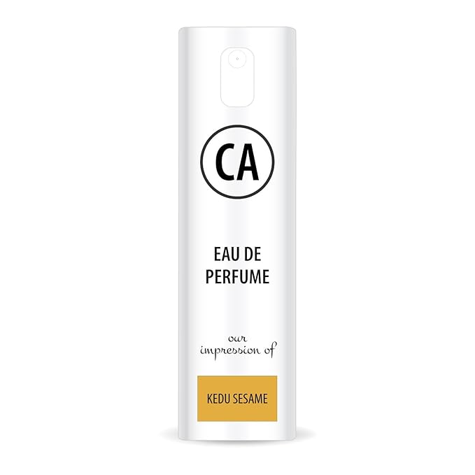 CA Perfume Impression of Kedu Sesame Unisex Eau De Parfum Chypre Floral Scent Long Lasting Unisex Fragrance Travel Size TSA Ready for Day and Night Wear 0.33 Fl Oz 10ml