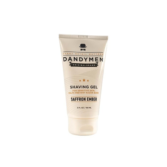 Shave Gel – Precision Shave with Hydration – 5 oz (1-pack, Saffron Ember)