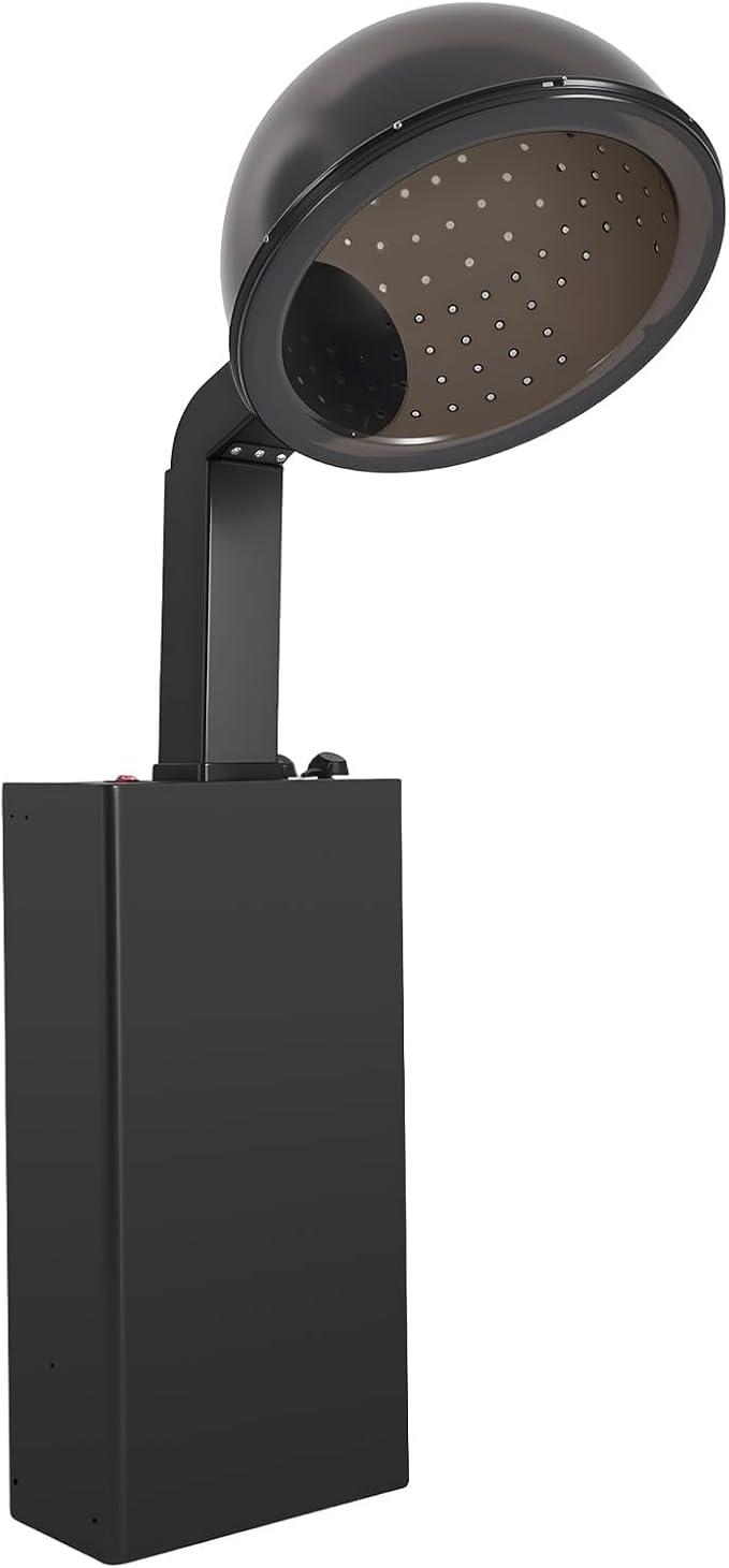 1200W Hooded Conditioning Hair Dryer, 60-Minute Timer, Temperature Adjustable Professional Hair Dryer