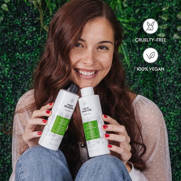 No nothing Sensitive Volume Hair Conditioner - Fragrance Free Conditioner - Hypoallergenic, Phthalate Free, Paraben Free, Vegan & Unscented - Volumizing Scalp – 10.1 oz