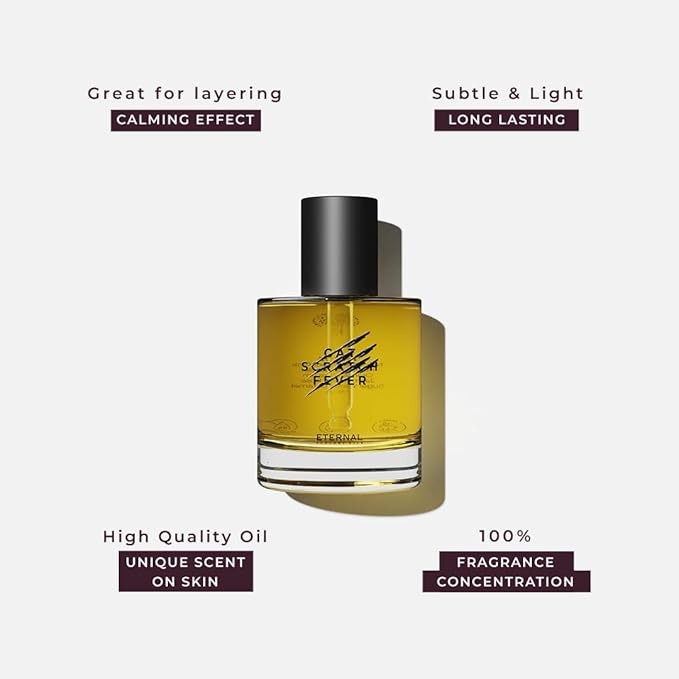 Eternal perfume oils for Women and Men - Eau De Perfum - Cat Scratch Fever Insp. by Killian Love Don't be Shy | Long Lasting Alcohol-Free Scents - Roll-On Fragrance Oil - 50ml with 30ml (Pack of 2)