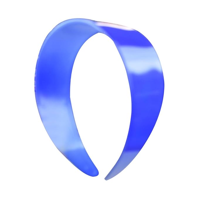 Motique Accessories Royal 2 Inch Hard Plastic Headband with Teeth Women and Girls wide Hair band