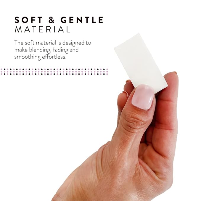 Artist's Choice 250 Pack Makeup Sponge Mini Applicator Wedges, Triangle Cosmetic Sponges for Foundation, Blush, Eye Shadow, Blending and Smoothing, Disposable, Latex Free