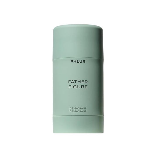 PHLUR Father Figure Natural Deodorant - 48 Hour Odor Protection Baking Soda Free & Aluminum Free Deodorant - Salicylic Acid, Arrowroot Powder & Tamanu Oil - No Residue or Irritation