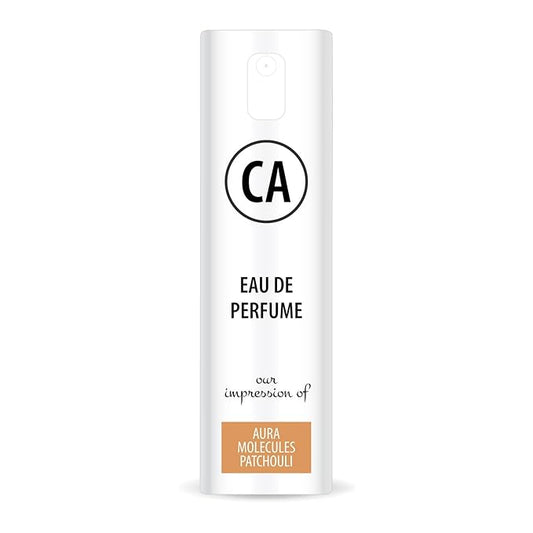 CA Perfume Impression of Rare Molecules 01 Patchouli Unisex Eau De Parfum Woody Scent Long Lasting Unisex Fragrance Travel Size TSA Ready for Day and Night Wear 0.33 Fl Oz 10ml