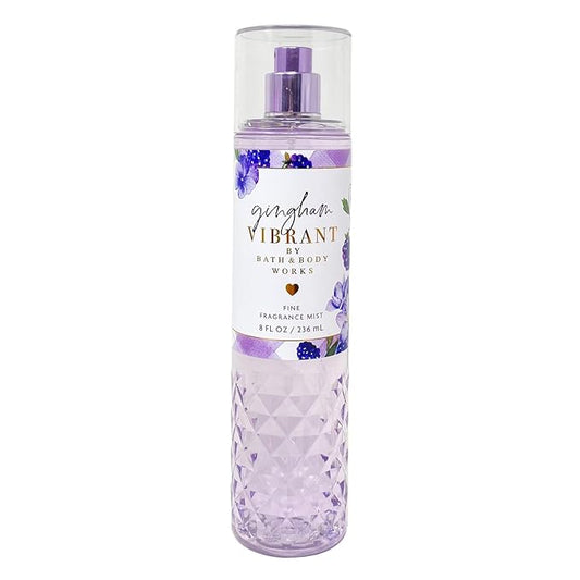 Bath & Body Works Fine Fragrance Body Spray Mist 8 fl oz / 236 mL (Gingham Vibrant)