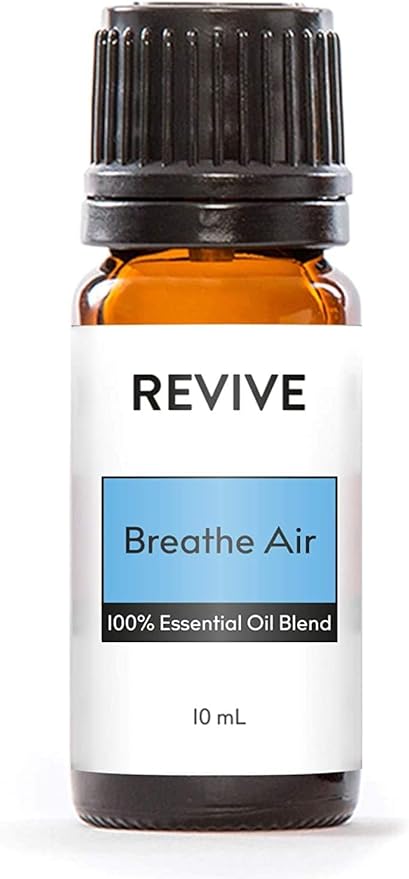 Breathe Air Essential Oil Blend by Revive Essential Oils - 100% Pure Therapeutic Grade, for Diffuser, Humidifier, Massage, Aromatherapy, Skin & Hair Care