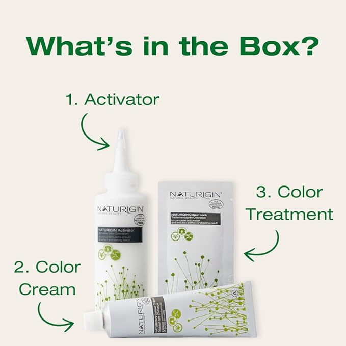 Naturigin Permanent Hair Color, 11.2 Extreme Ash Blonde, Ammonia Free, 100% Gray Coverage, Nourishing Natural Formula, For All Hair Types, Long-Lasting, Vegan & Cruelty-Free, 1 Pack