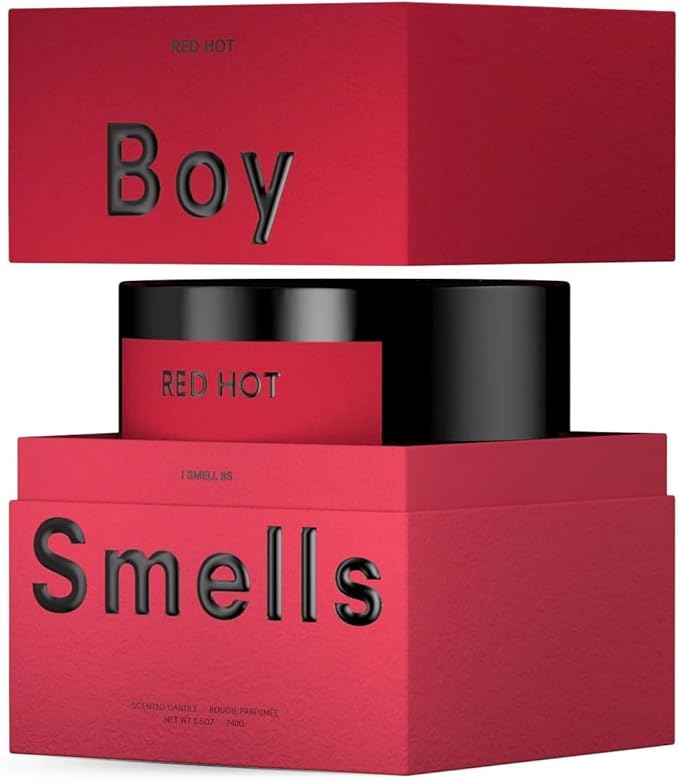 Boy Smells - Ash Scented Candles for Men and Women - 27 oz - Soy, Coconut Wax Candle Blend - Aromatic Candles for Home with Black Charcoal, Rare Woods and Clove - 100-Hour Burn - Cotton Wick