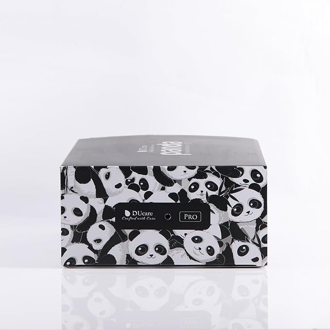 DUcare Professional Makeup Brushes Set 31Pcs Panda Series Makeup Brush Set Kabuki Foundation Blending Face Powder Blush Concealers Eye Shadows With Leather Case Organizer