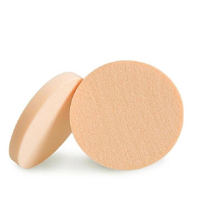 40PCS Round Square Shaped Makeup Blenders Sponges Set, Use for Dry and Wet, Perfect for Full Face Curve Blending, Cream, Liquid, Powder Foundation Cosmetics, Latex Free, Soft, Flexible